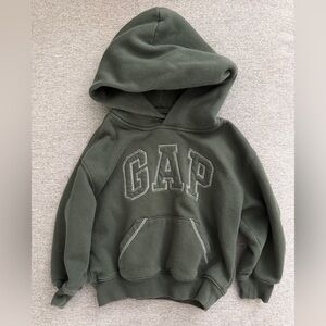 GAP Toddler Kids Forest Green Hoodie